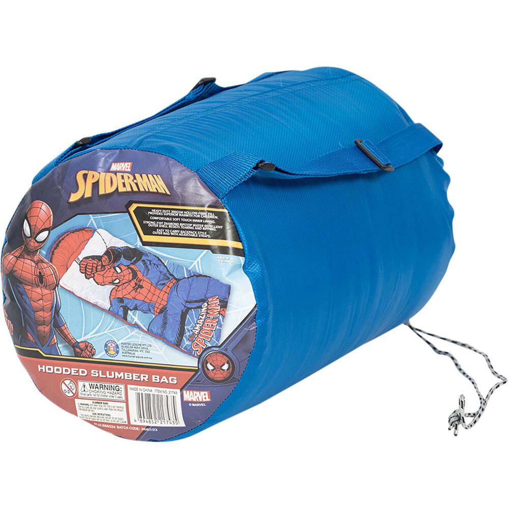 Spiderman Kids' Hooded Sleeping Bag