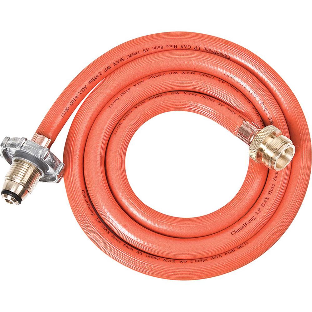 Companion POL to BOM High Pressure Gas Hose 1.5m
