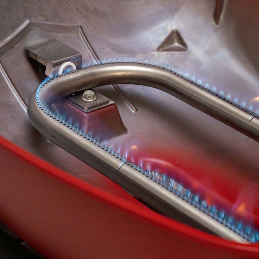 Weber Baby Q Flame Red (Q1000N) LP BBQ