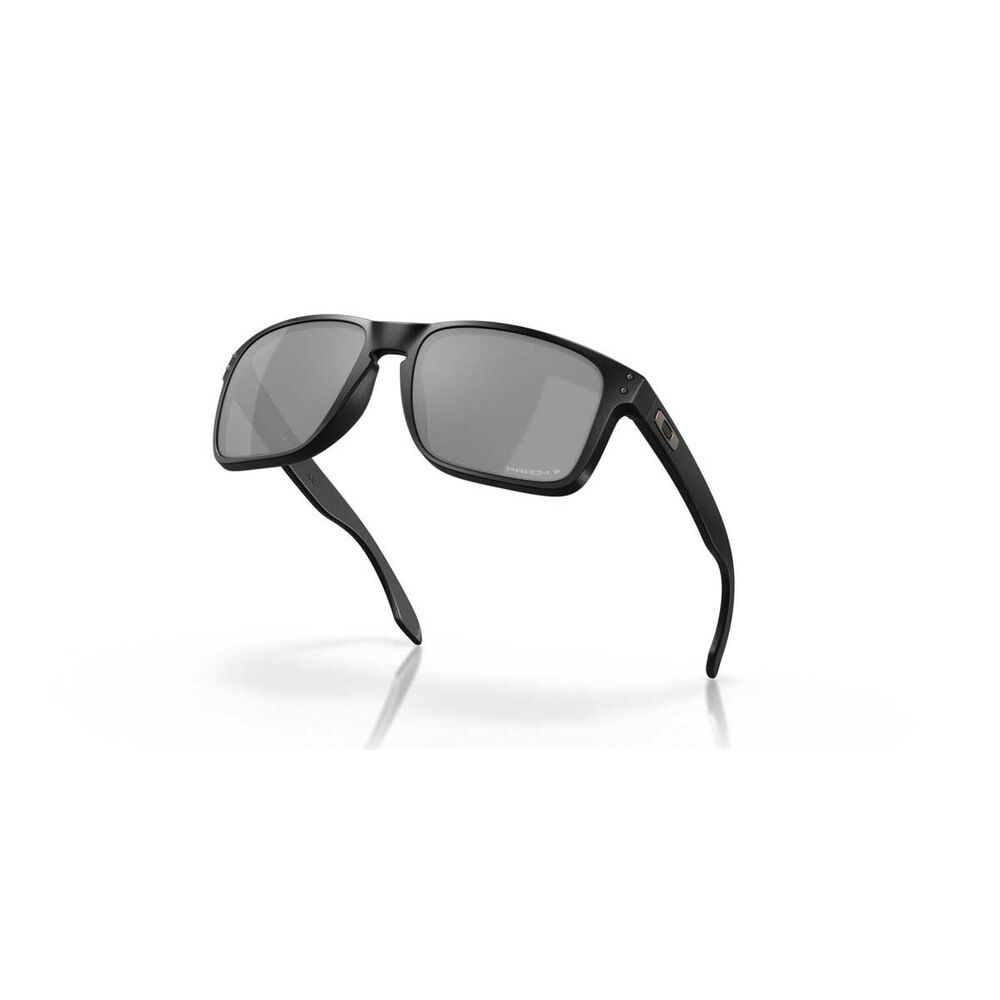 Oakley Holbrook Men's XL Polarised Sunglasses Matte Black with Prizm Lens