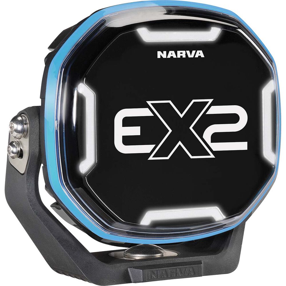 Narva EX2-R Driving Light 6” Single with RGB
