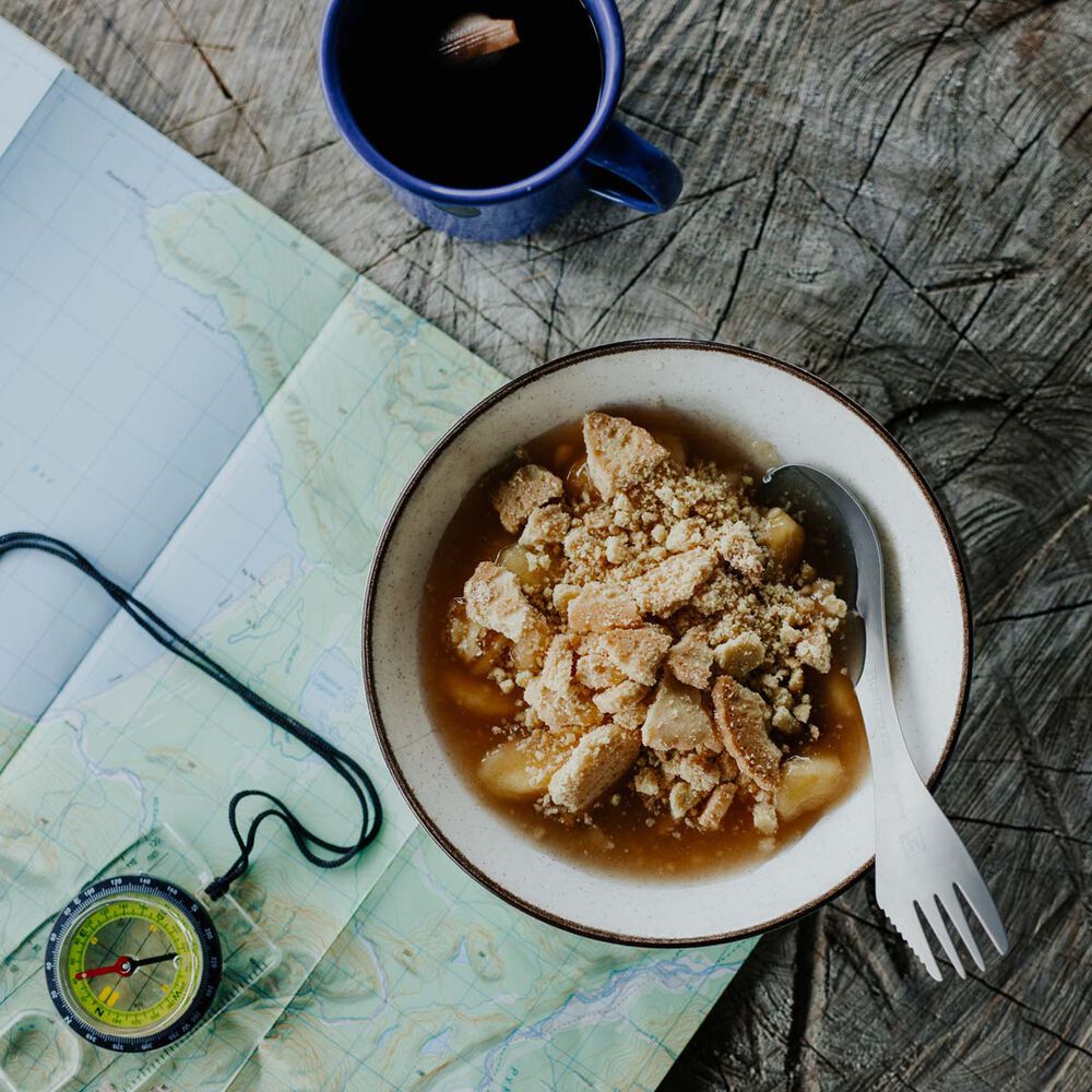 Back Country Cuisine Freeze Dried Apple Pie 2 Serves
