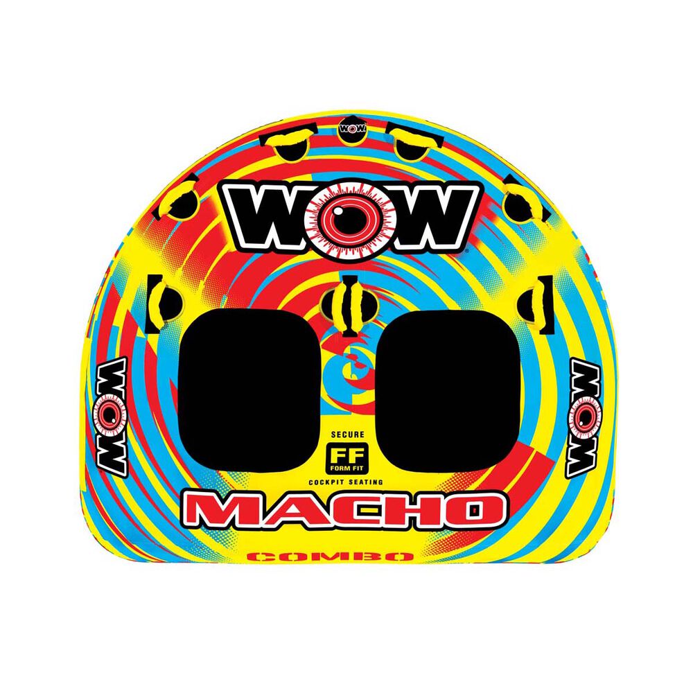WOW Macho Cockpit 2 Person Tow Tube