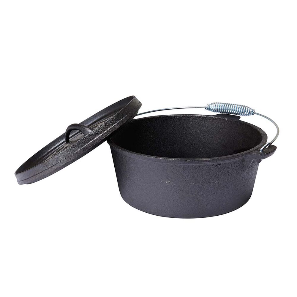 Campfire Pre Seasoned Cast Iron Camp Oven 4.5 Quart