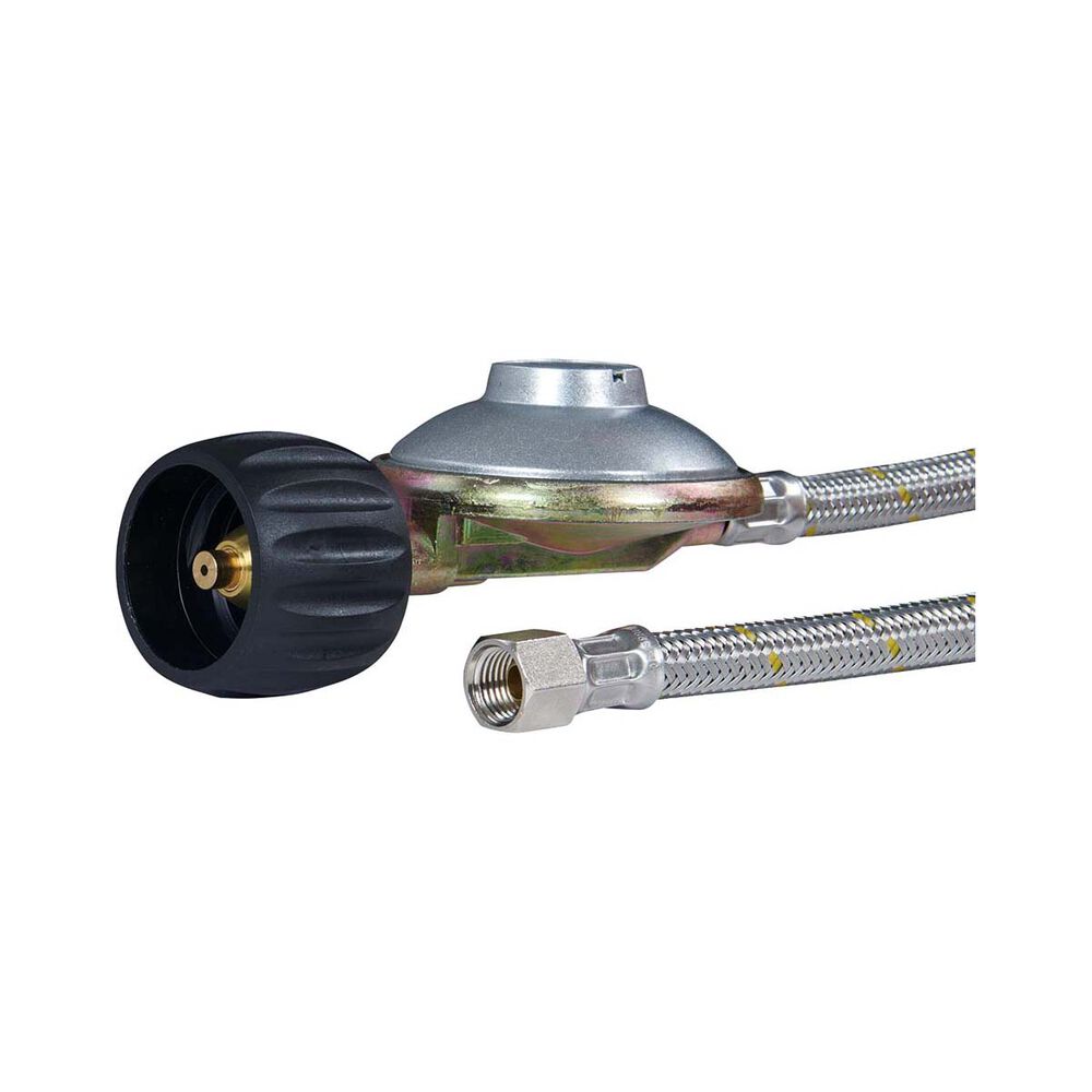 Companion Low Pressure LCC27 Regulator to ¼ BSPF Gas Hose 1200mm