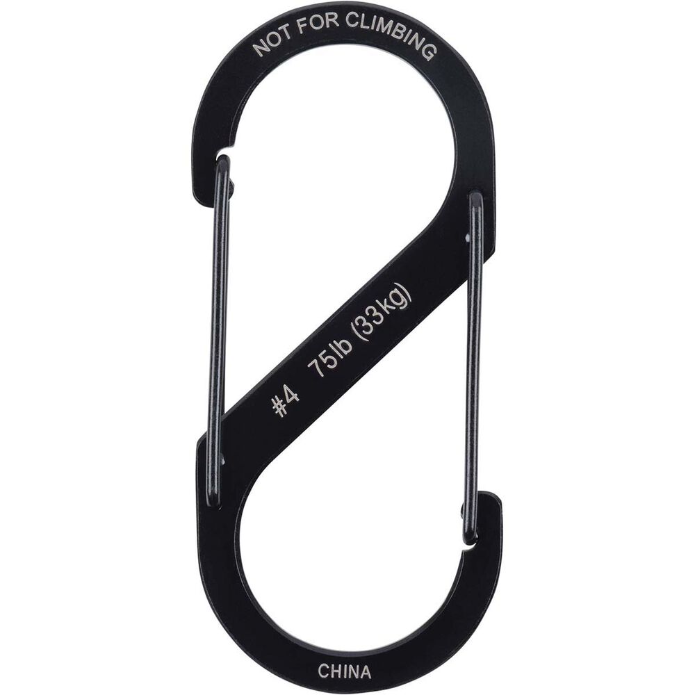 Nite Ize S-Biner Dual Carabiner No.4 Black