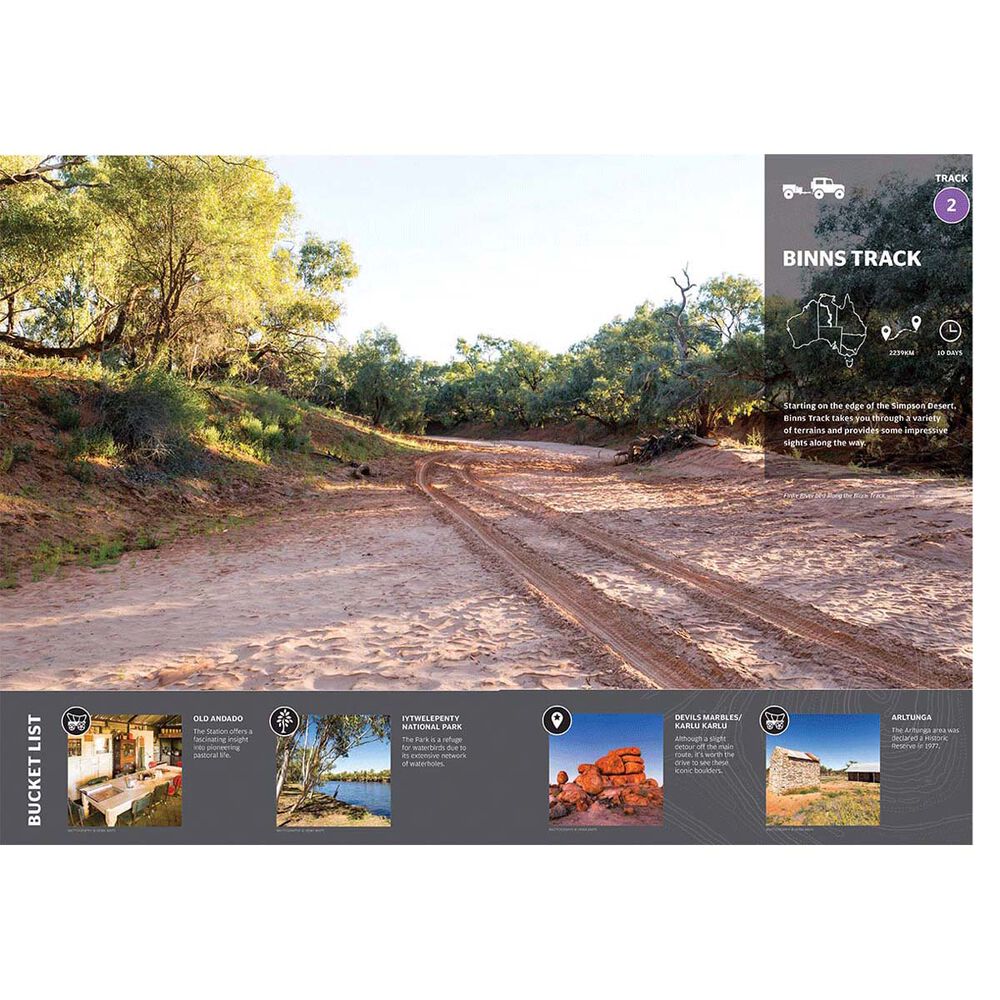 Hema Great Desert Tracks Atlas and Guide (5th Edition)