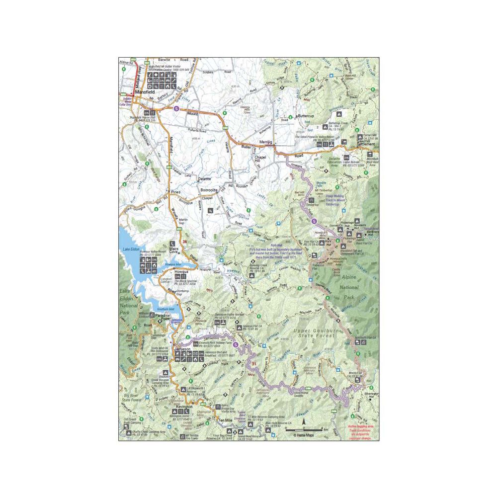 Hema Victorian High Country Atlas & Guide (3rd Edition)