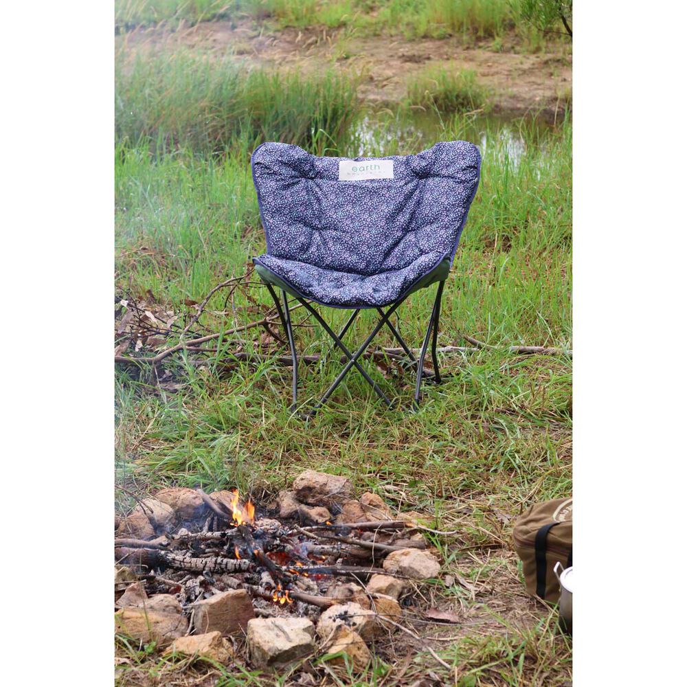 earth by Wanderer® REPREVE® Recycled Fabric Half Moon Chair 120kg