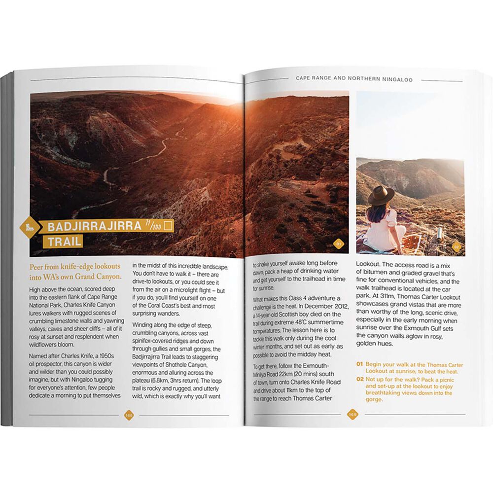 100 Things to See on Australia's Coral Coast WA: Karijini and the Pilbara