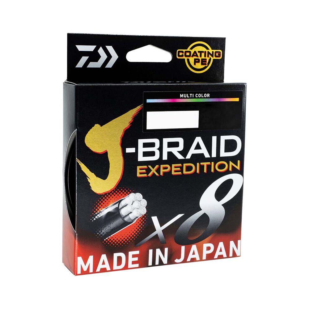 Daiwa J-Braid Expedition Braid Line Multi 500m