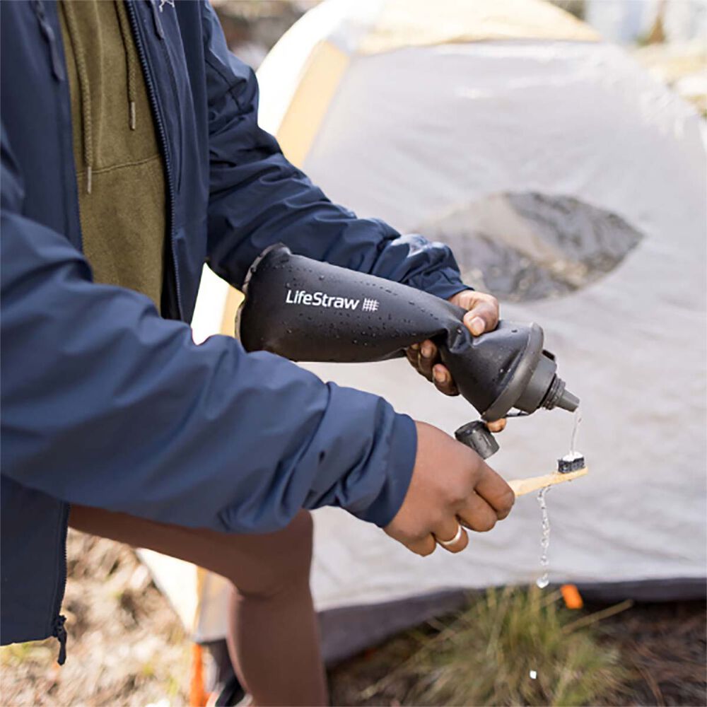LifeStraw Peak Collapsible Squeeze Bottle Water Filter System 650ml
