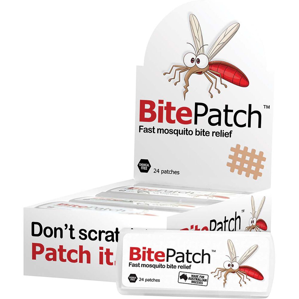 BitePatch Insect Relief Patches 24 Pack Skin Colour