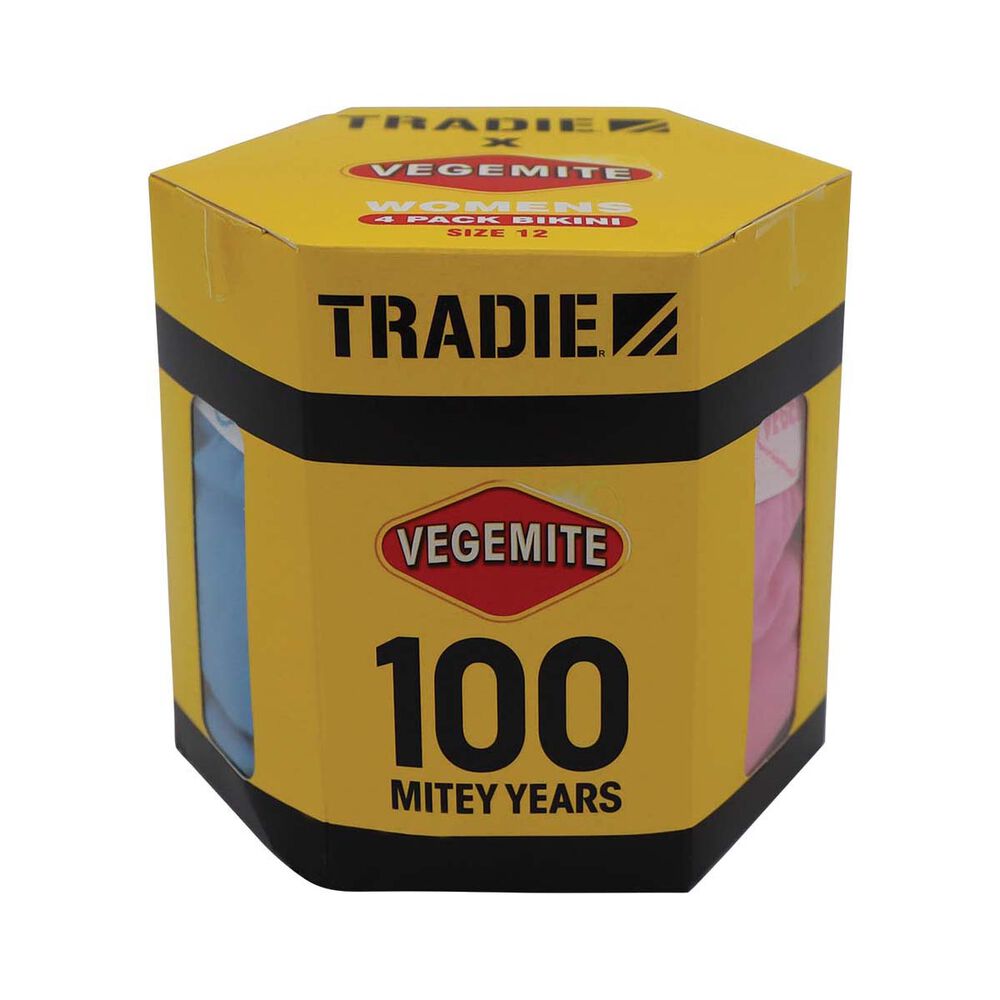Tradie x Vegemite Women's 4pk Bikini Undies