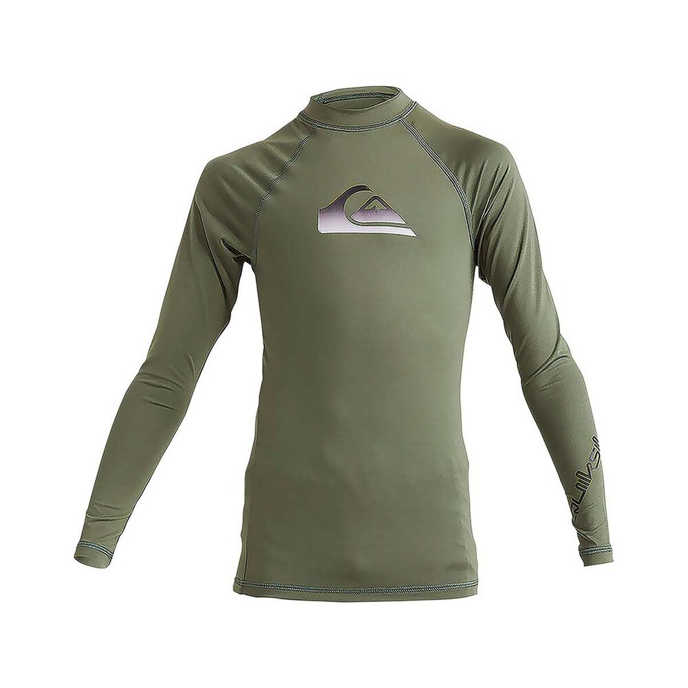 Quiksilver Youth Hook Line Long Sleeve Rashie 12