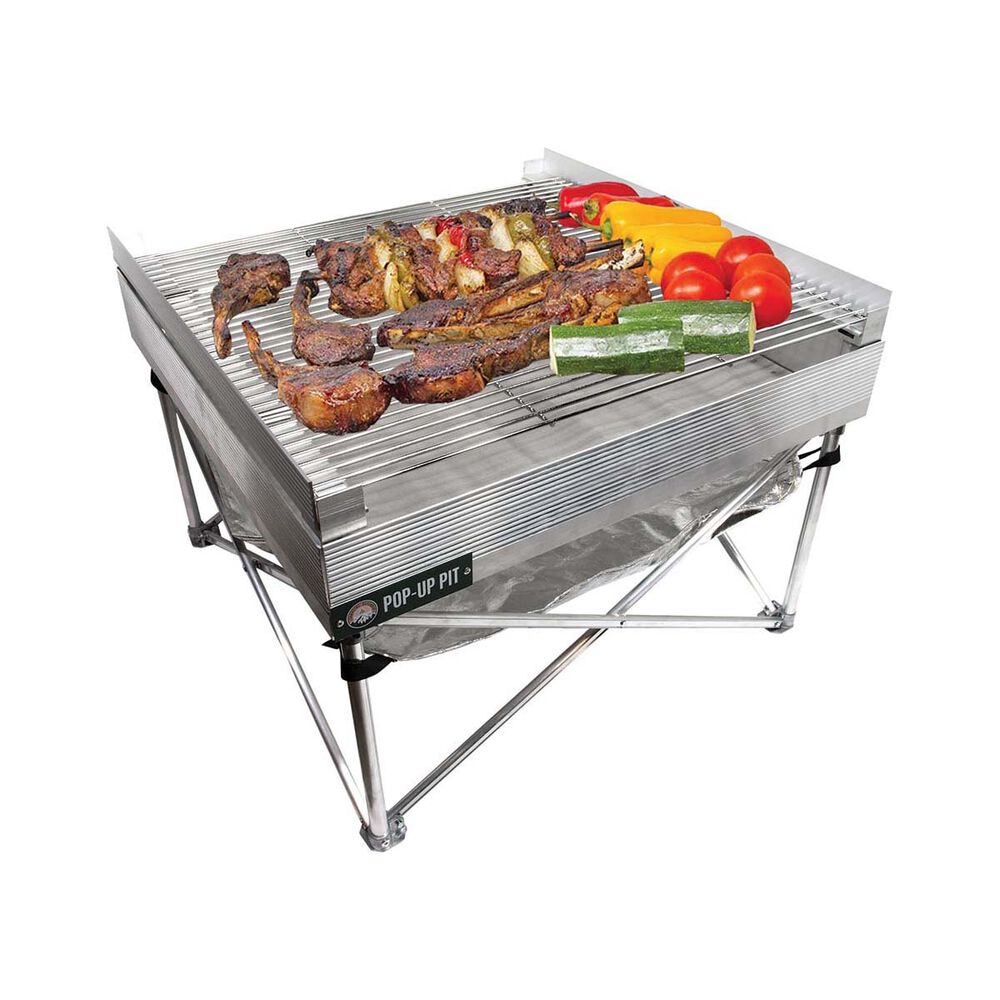 Fireside Quad-Fold Grill Grates for the Pop-Up Fire Pit