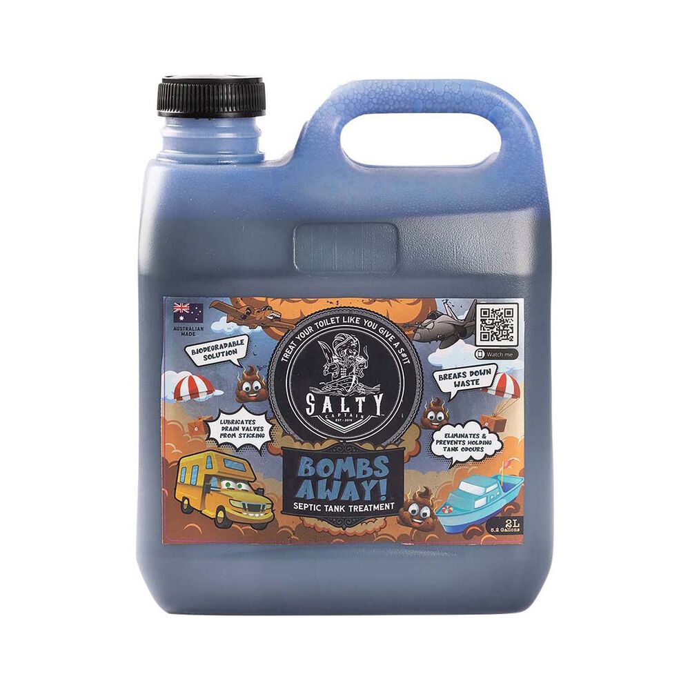 Salty Captain Bombs Away Boat and RV Toilet Treatment 2L