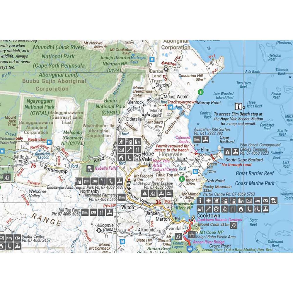 Hema Cape York Map – 15th Edition