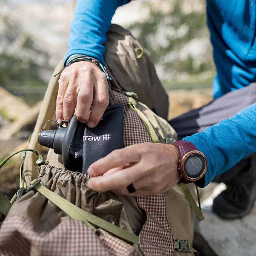 LifeStraw Peak Collapsible Squeeze Bottle Water Filter System 1L