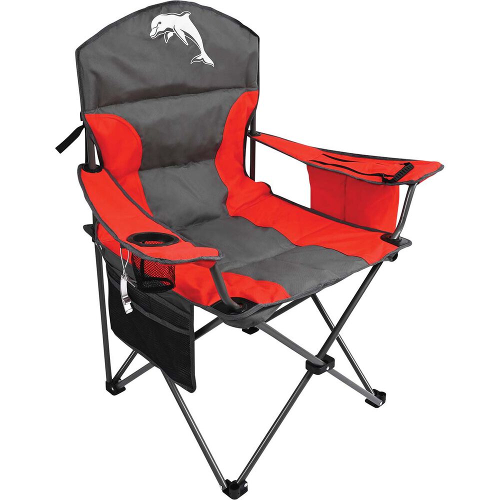 NRL Redcliffe Dolphins Camp Chair 130kg