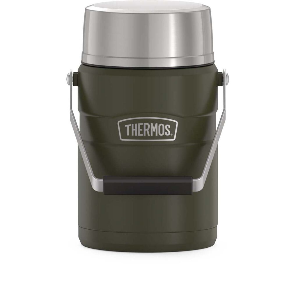 Thermos King Vacuum Insulated Food Jar 1.39L Matte Army