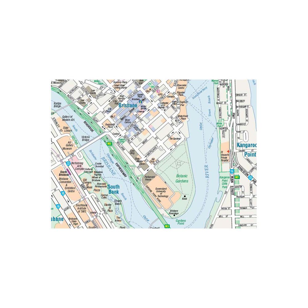 Hema Map Brisbane to Cairns Map