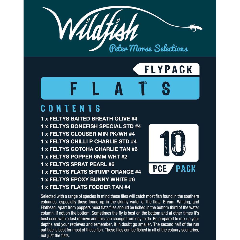 Wildfish Flats Saltwater Fly Pack