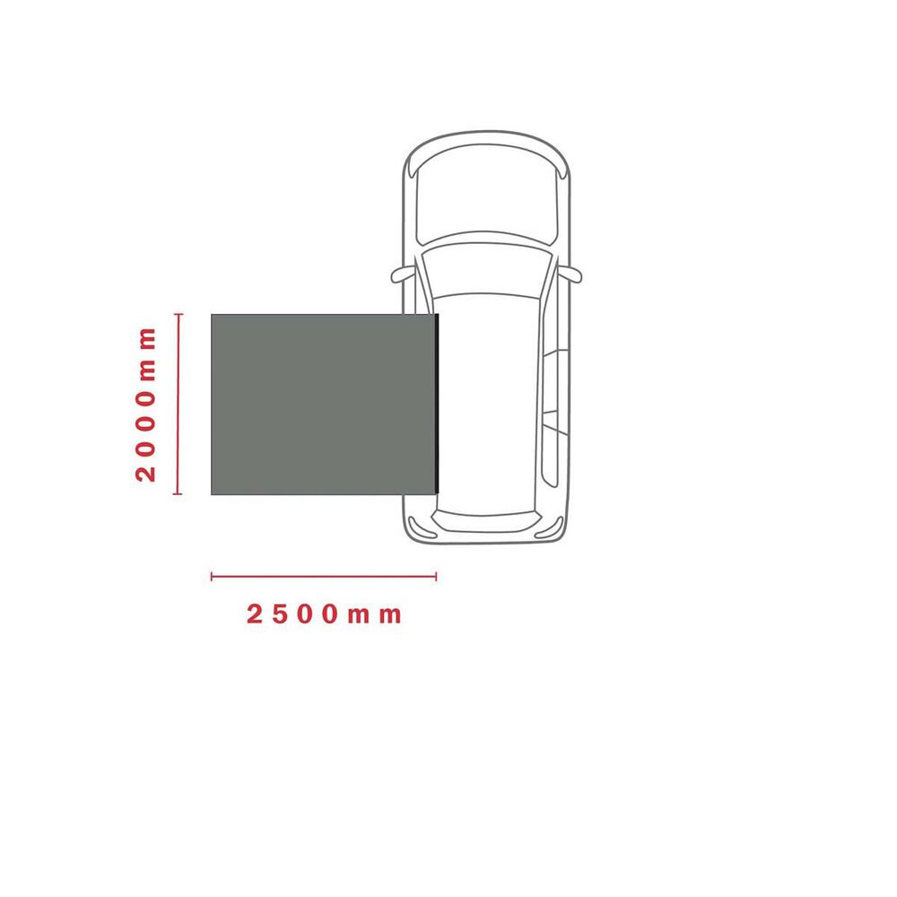 Darche Kozi 2x2.5m Side Awning