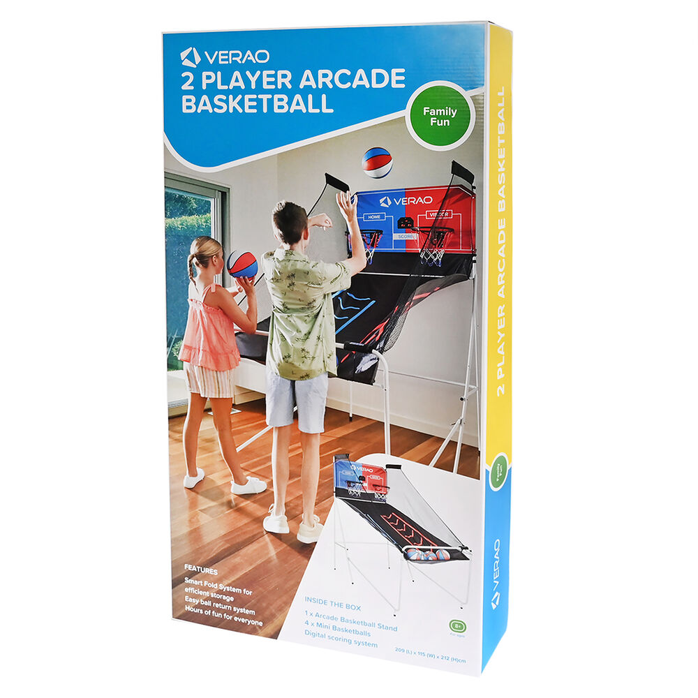 Verao 2 Player Arcade Basketball System