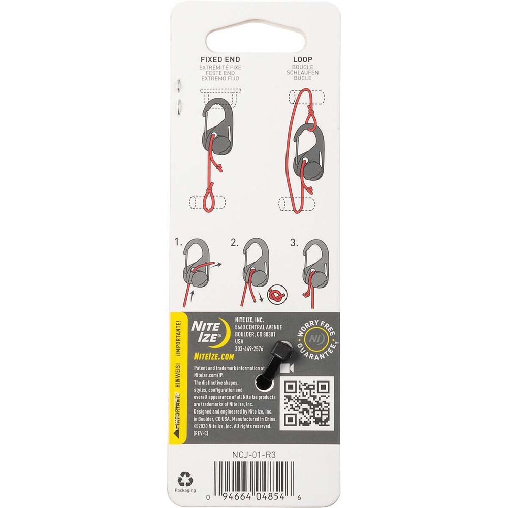 Nite Ize CamJam Cord Tightener Black