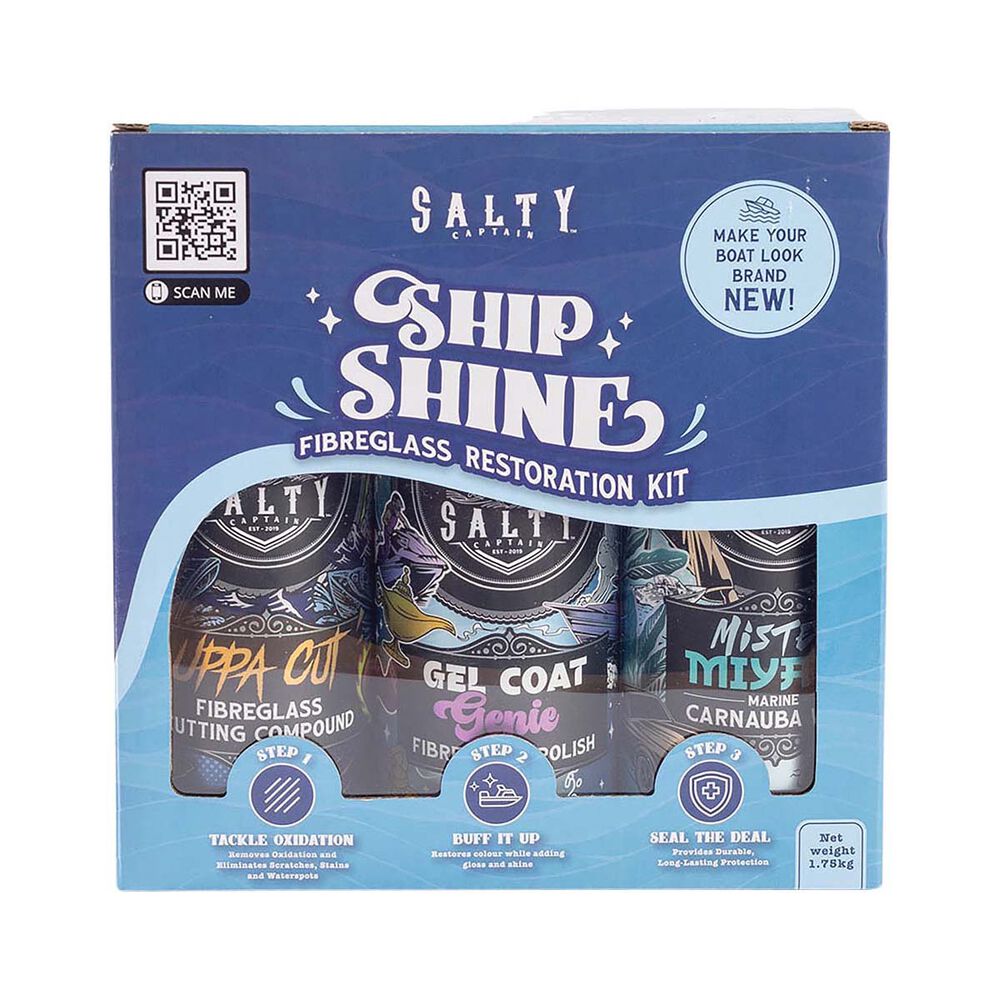 Salty Captain Ship Shine Fiberglass Cut and Polish Kit