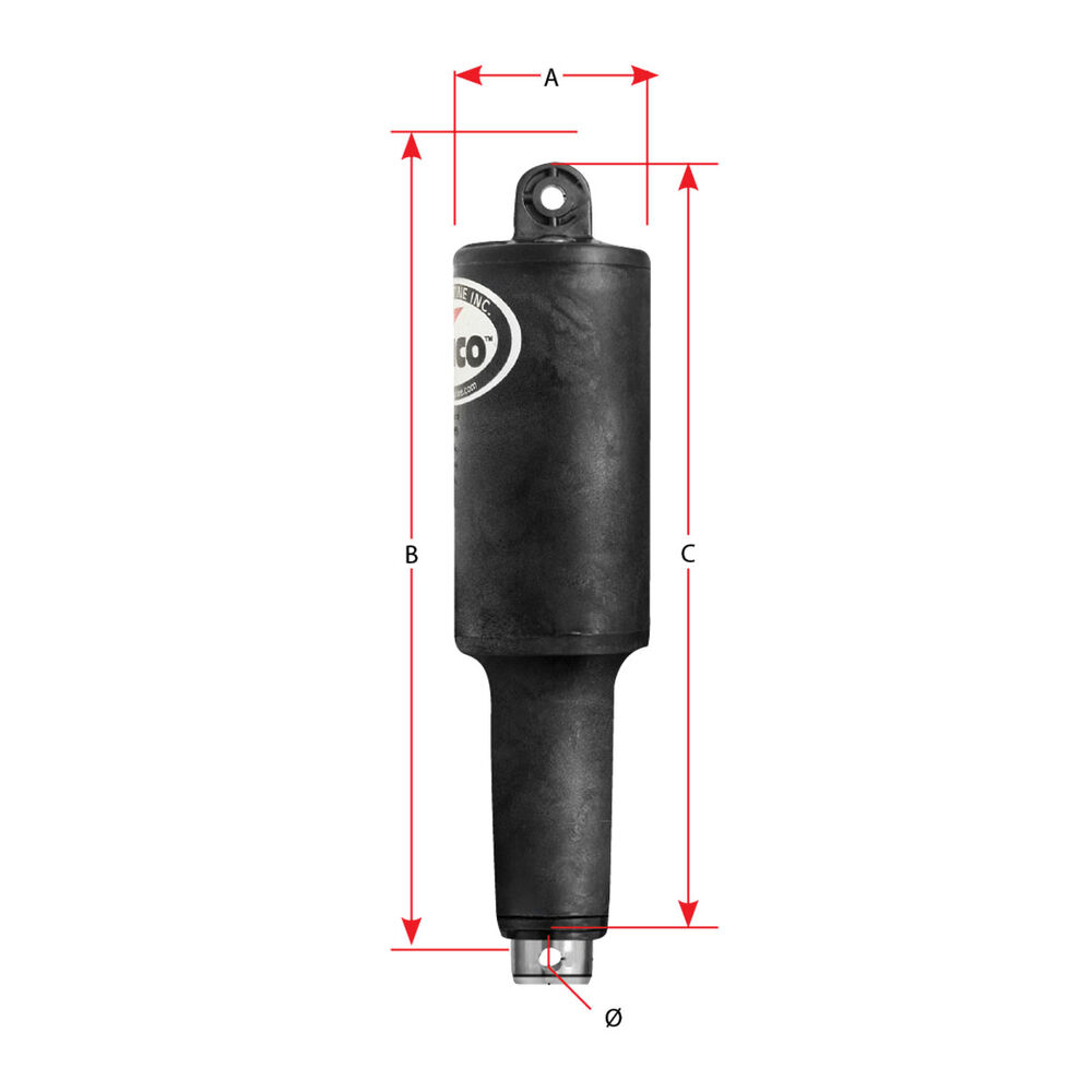 Lenco Standard 12V Trim Tab Actuator