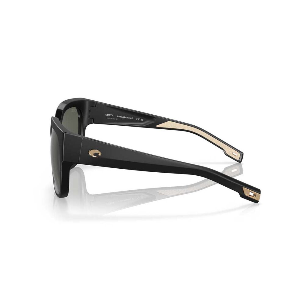 Costa Water Woman 2 Polarised Sunglasses Black with Grey Lens