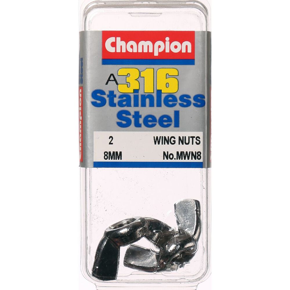 Champion Wing Nuts M8