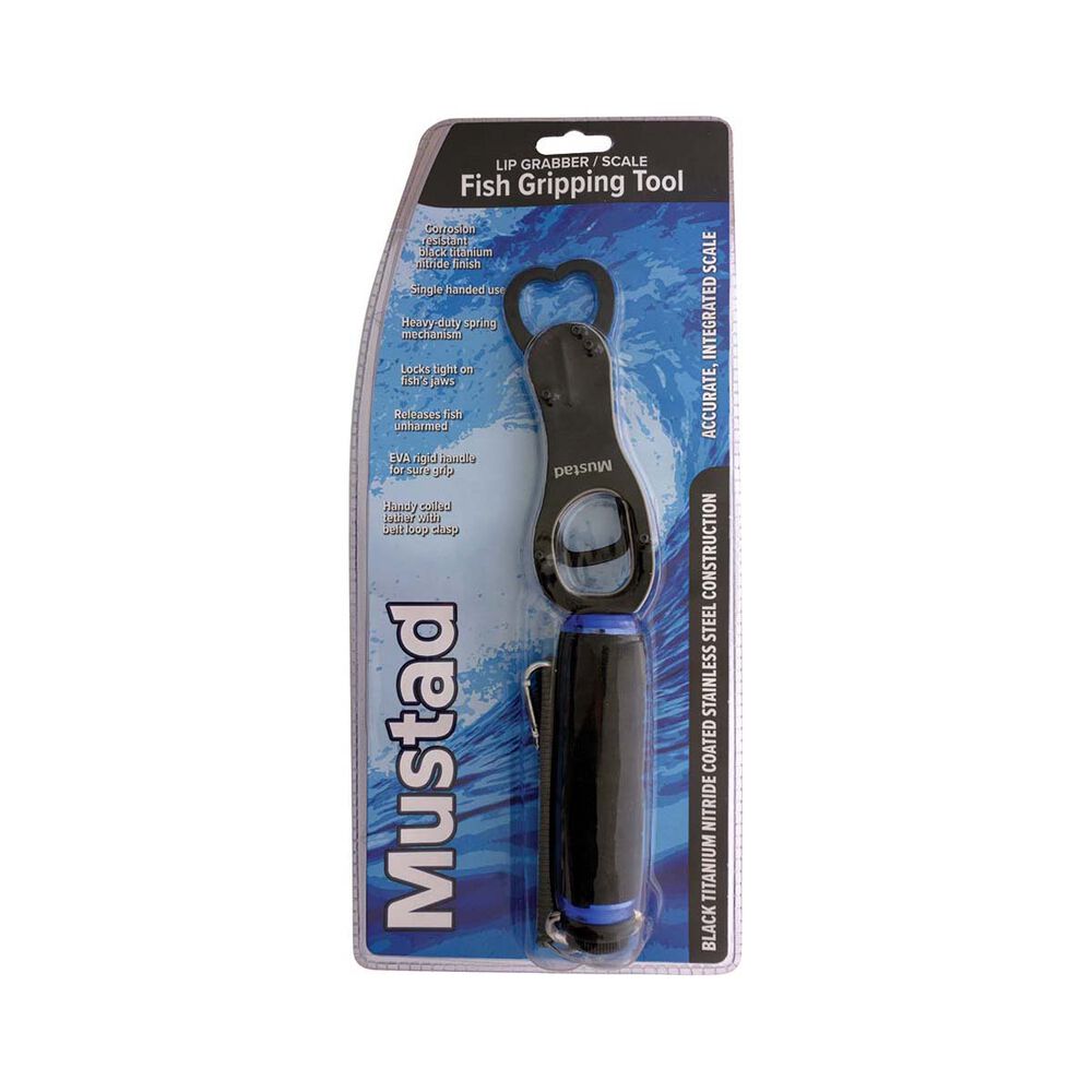 Mustad Lip Grip 12in Black
