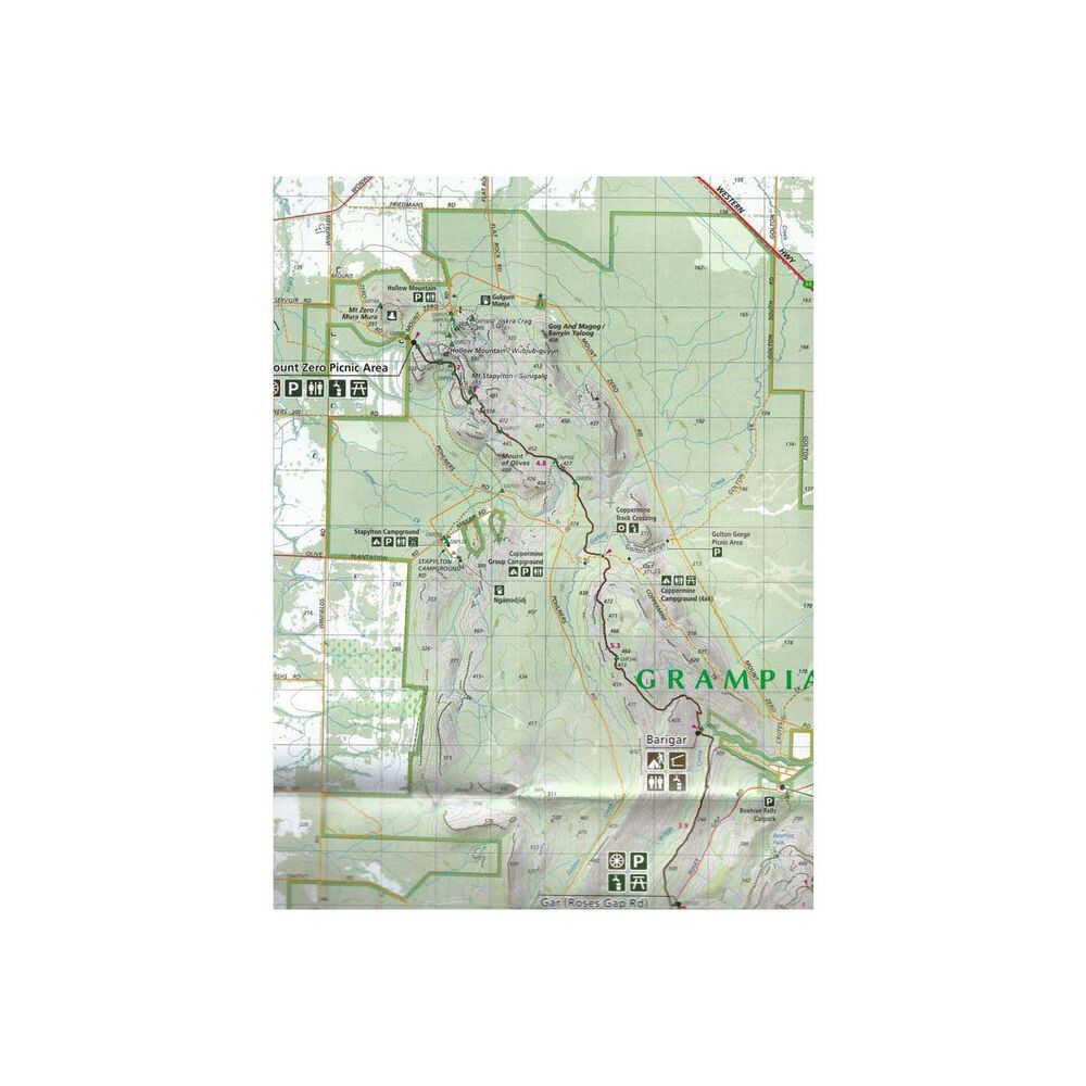 Meridian Maps Northern Day Walks Grampian National Park