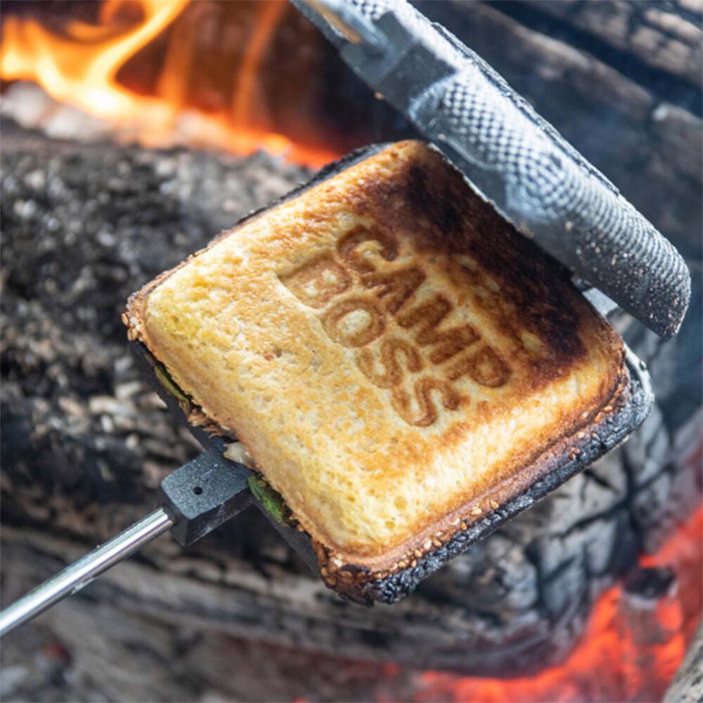 CampBoss® Single Cast Iron Jaffle Iron