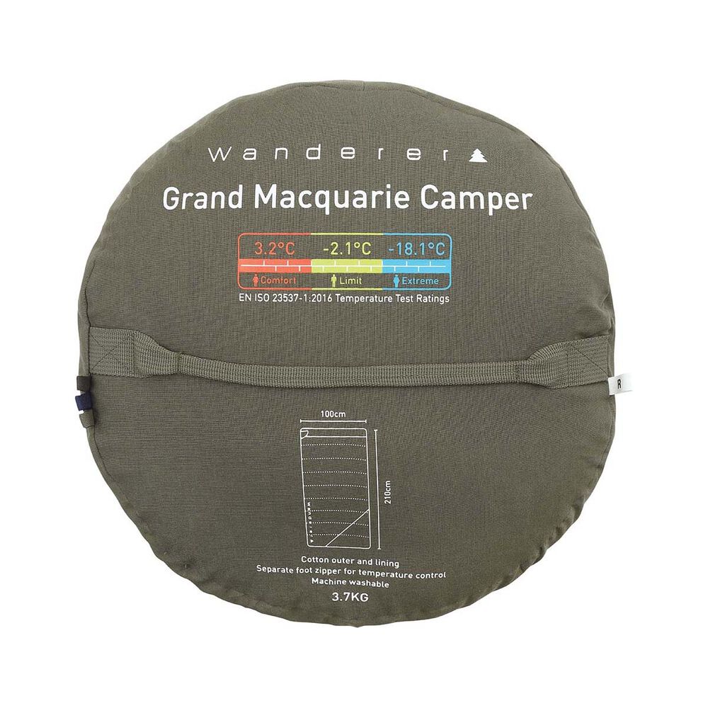 Wanderer Grand Macquarie +3.2C Cotton Camper Sleeping Bag