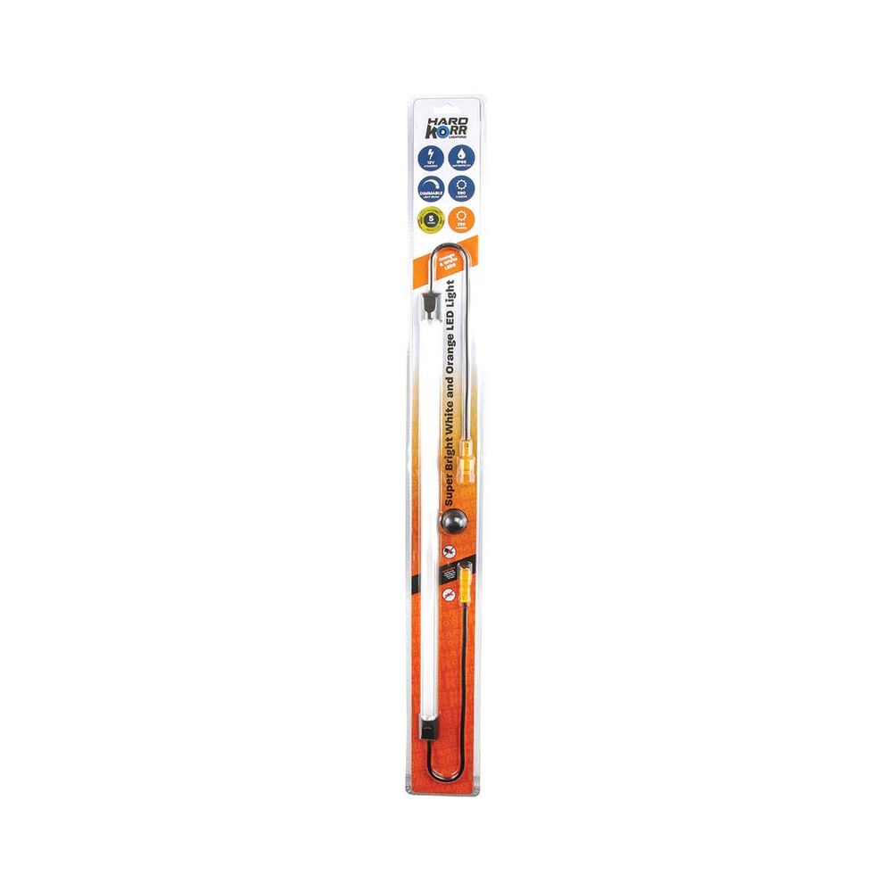 Hardkorr LED Light Bar with Diffuser - Orange / White 48cm