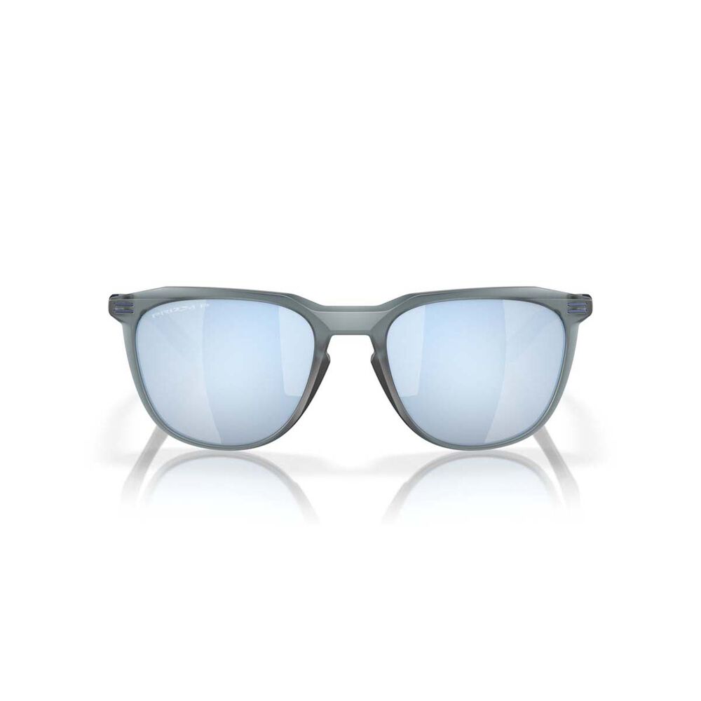 Oakley Thurso Polarised Sunglasses Matte Crystal Black with Prizm Lens