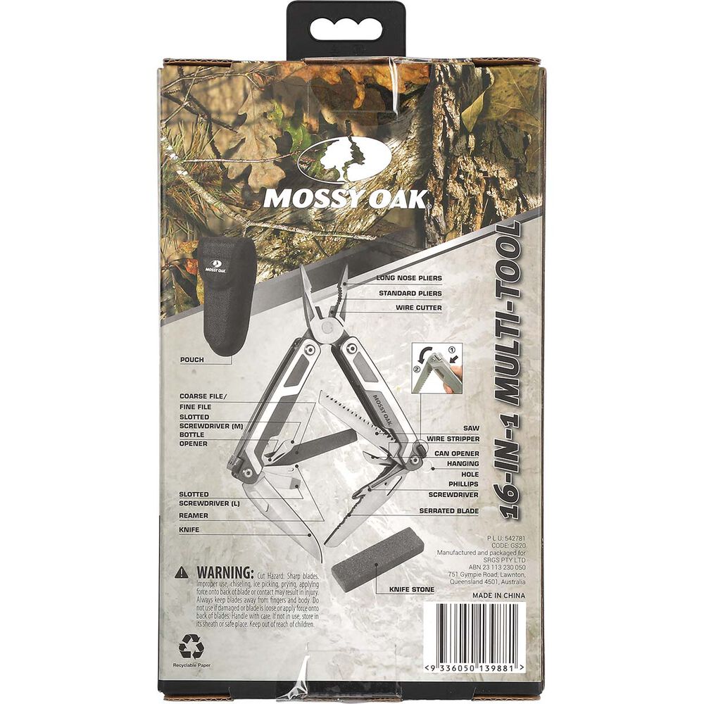 Mossy Oak 16 in 1 Multi-Tool