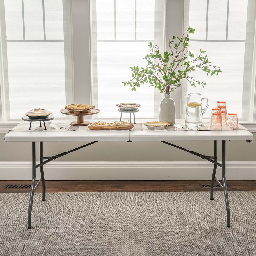 Peakform 6ft Centrefold Blow Mould Folding Table