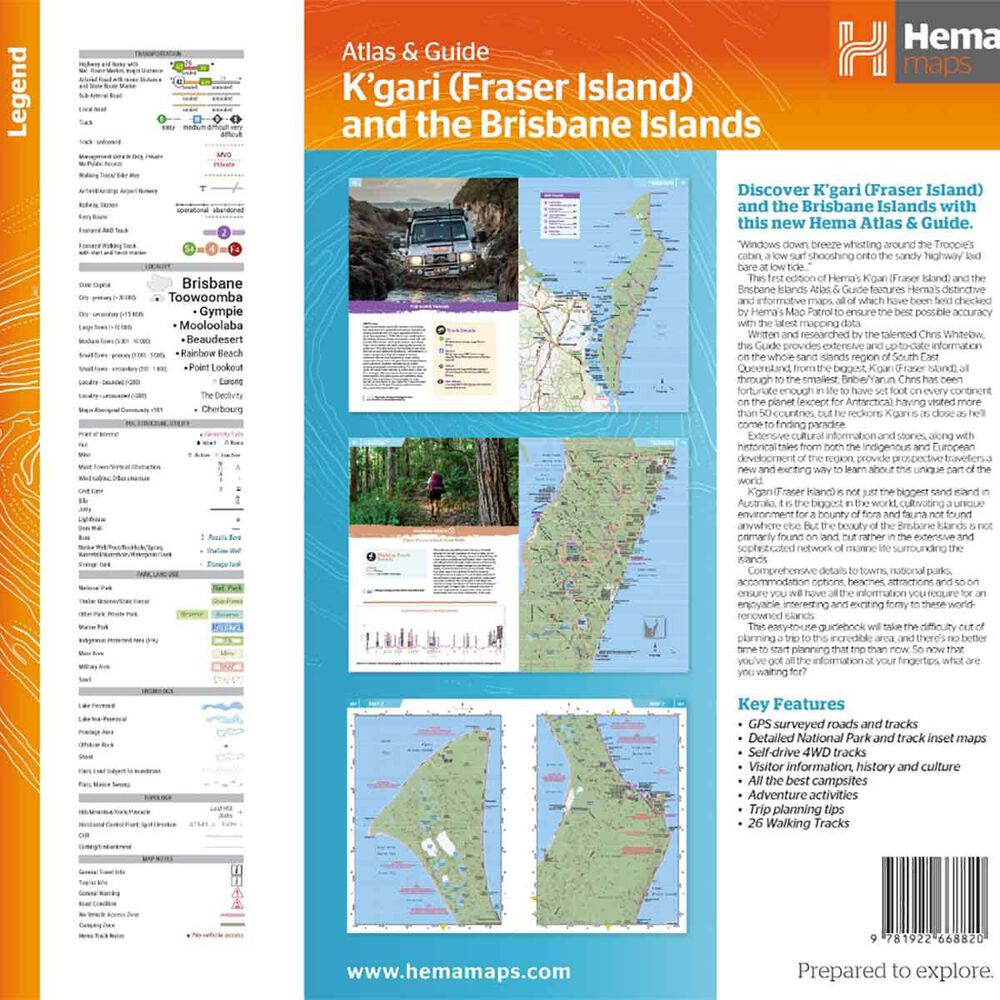 Hema K'gari (Fraser Island) Atlas & Guide – 1st Edition