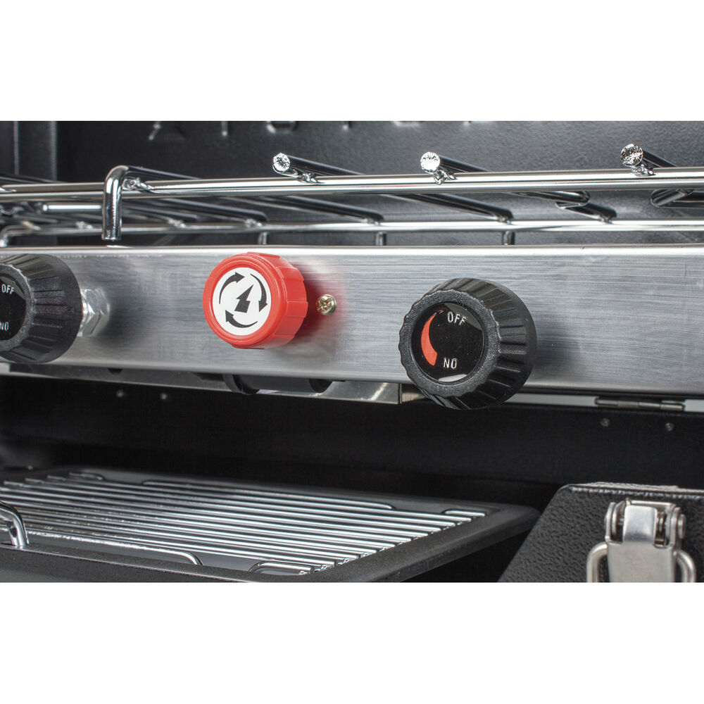 Wanderer LPG Portable 2 Burner Stove with Grill