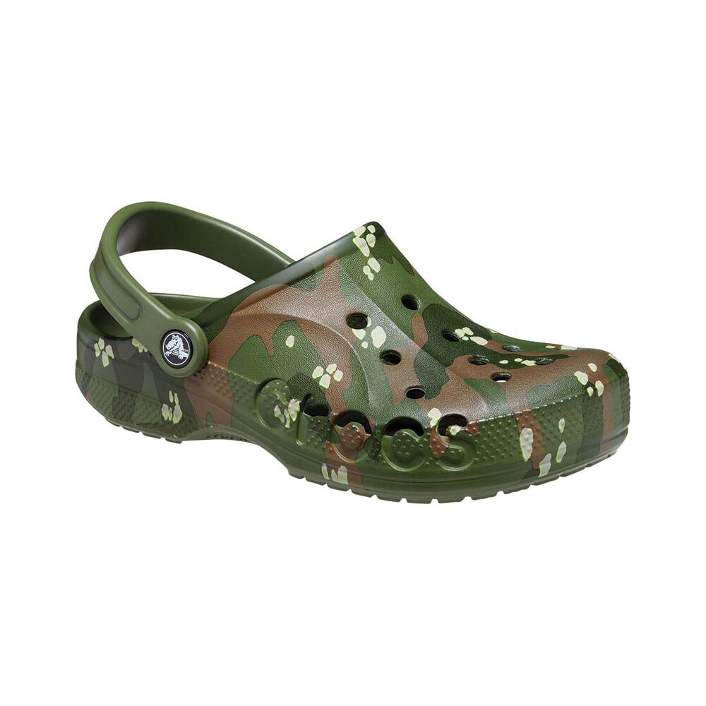 Crocs Unisex Seasonal Print Baya Clogs M7/W9