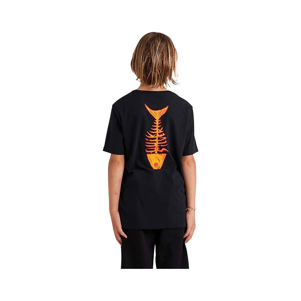 Quiksilver Youth Fish Bones Short Sleeve Tee