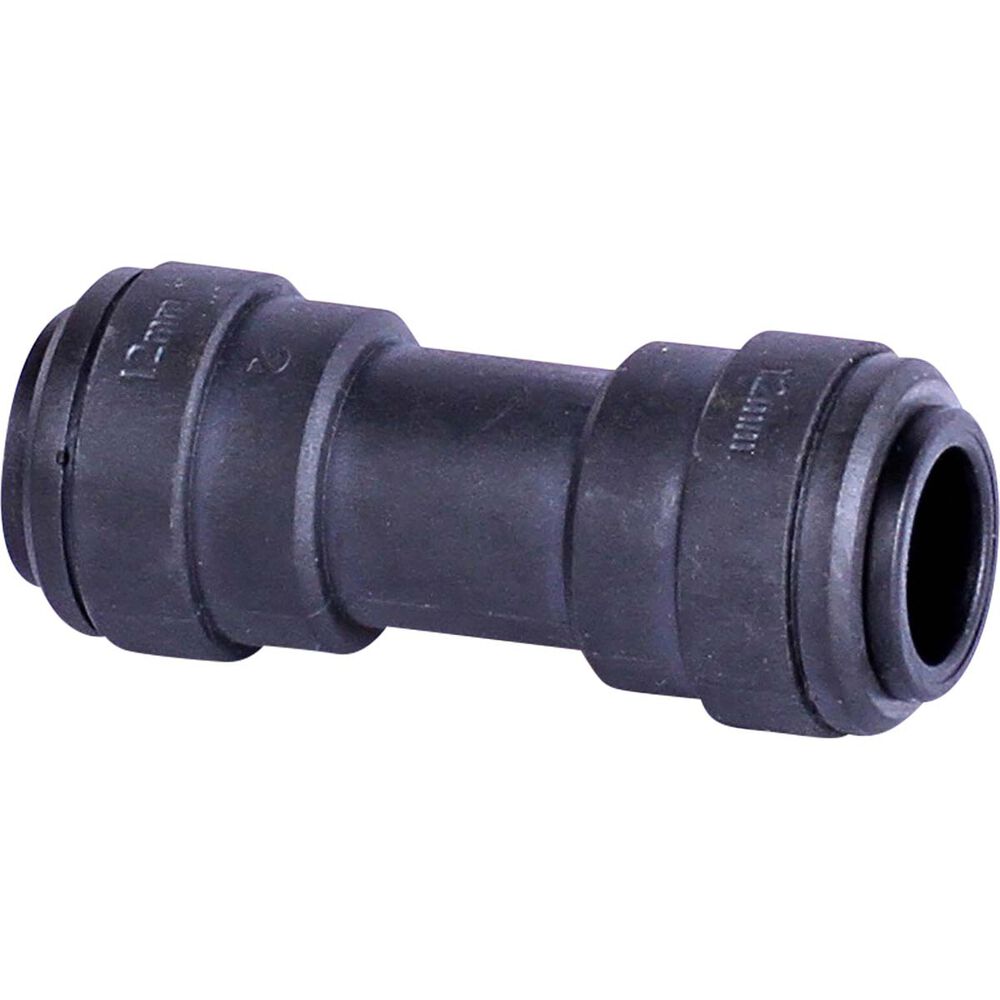 Aussie Traveller Push Fit Straight Connector 12mm