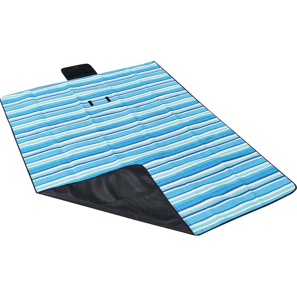 Wanderer Stripe Fleece Picnic Rug 1.5 x 2m