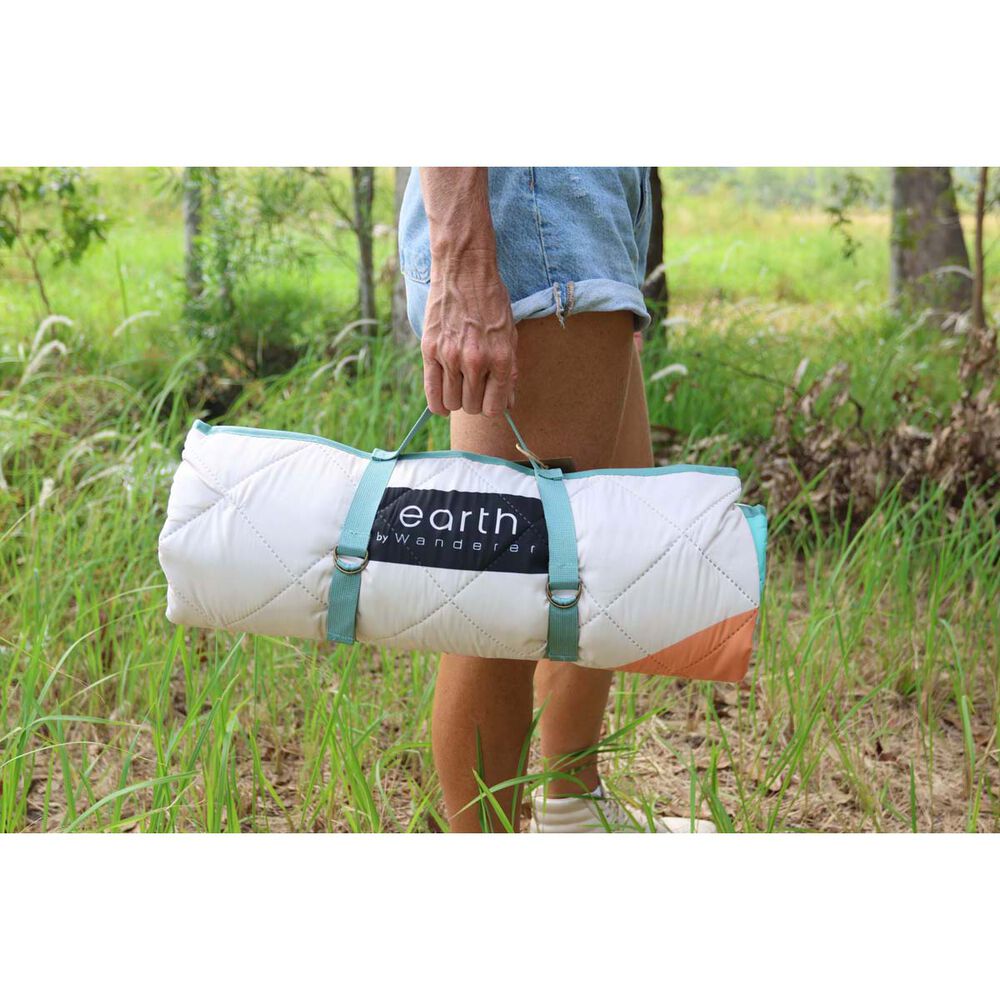 earth by Wanderer® Sunset Recycled Fabric Picnic Blanket