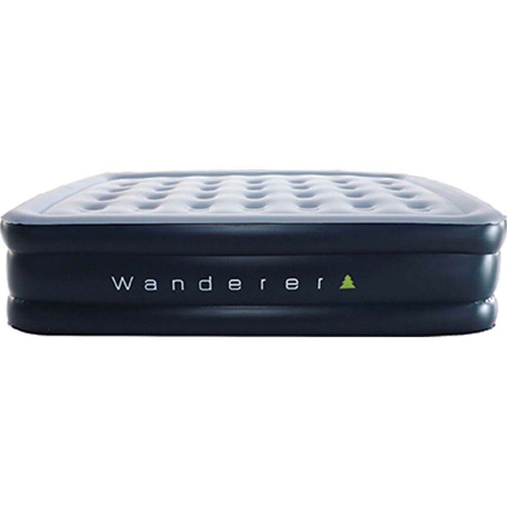 Wanderer Premium Double High Queen Air Bed with 240V Pump